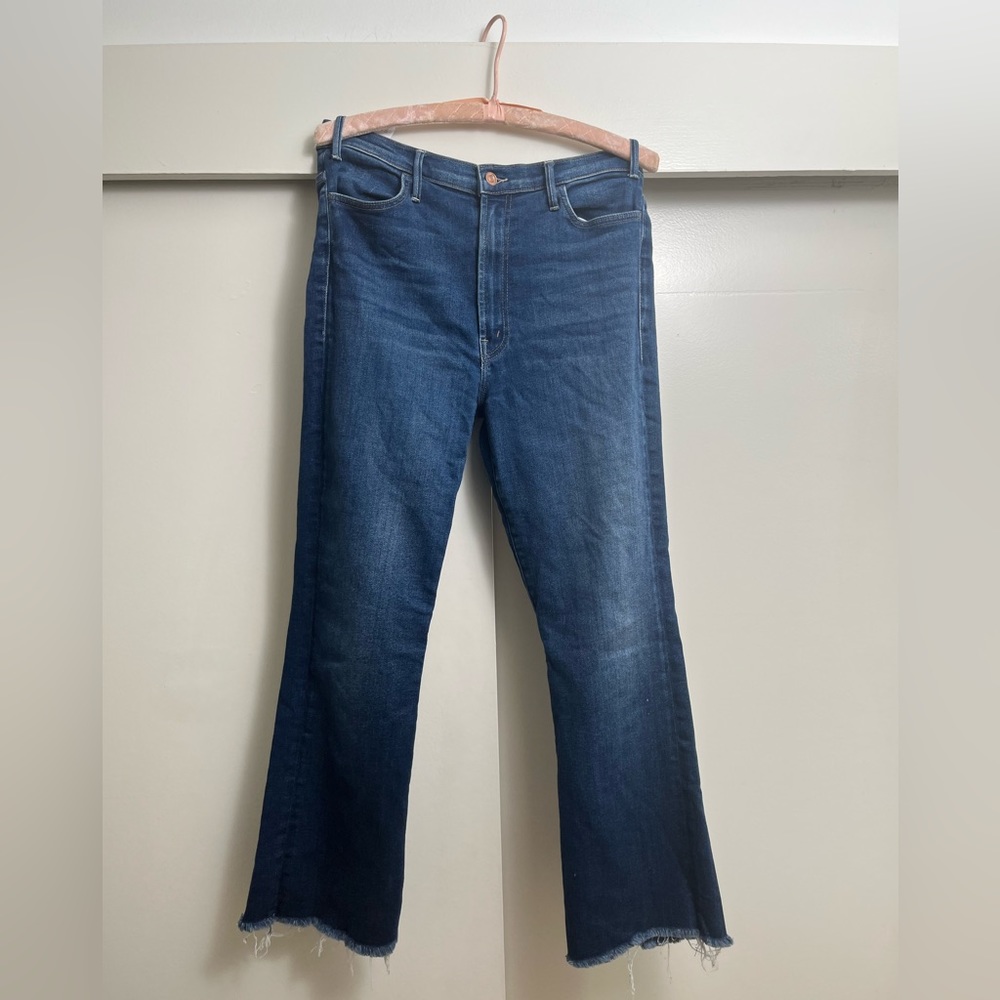 Mother Denim Cropped flare